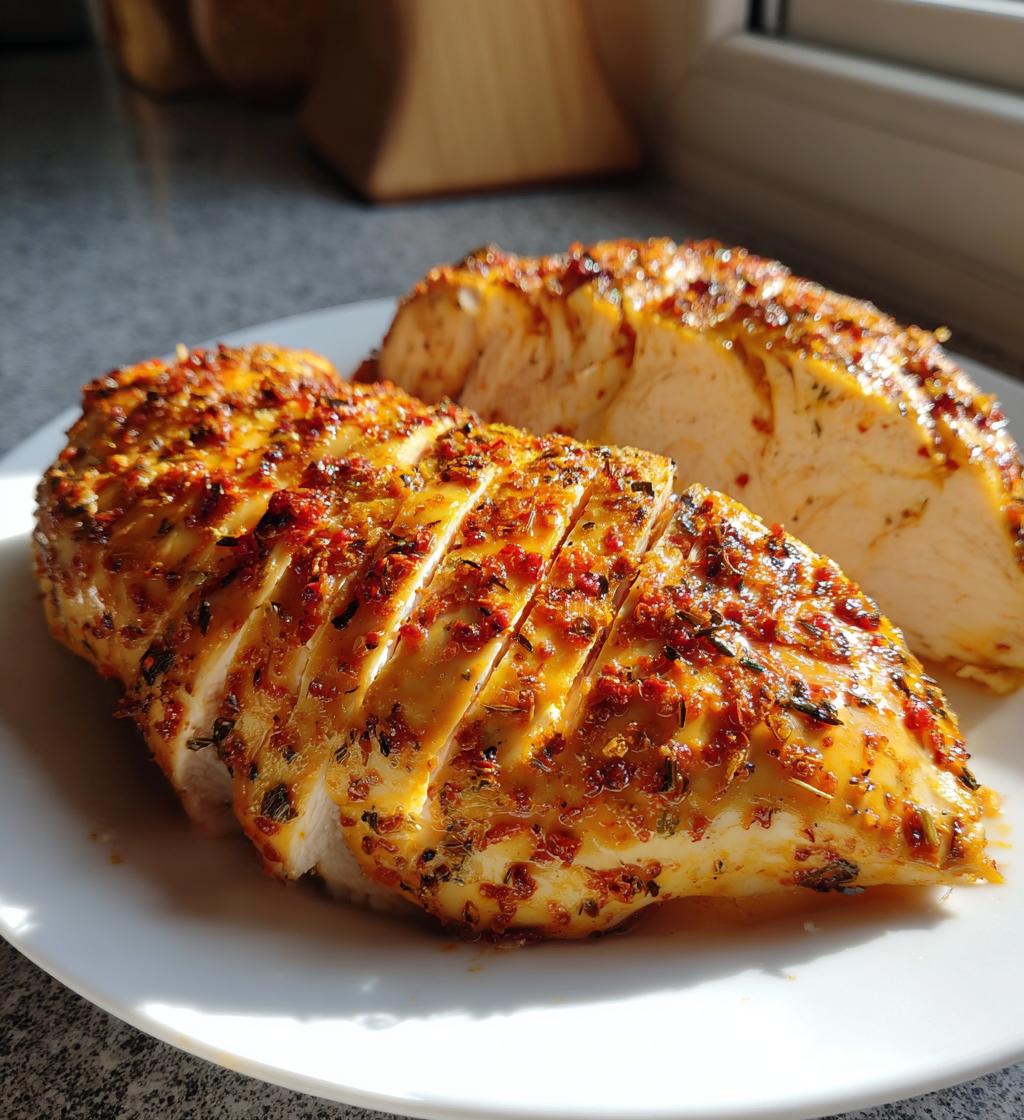 oven baked chicken breast - detail 1