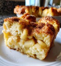 overnight cinnamon apple baked french toast casserole