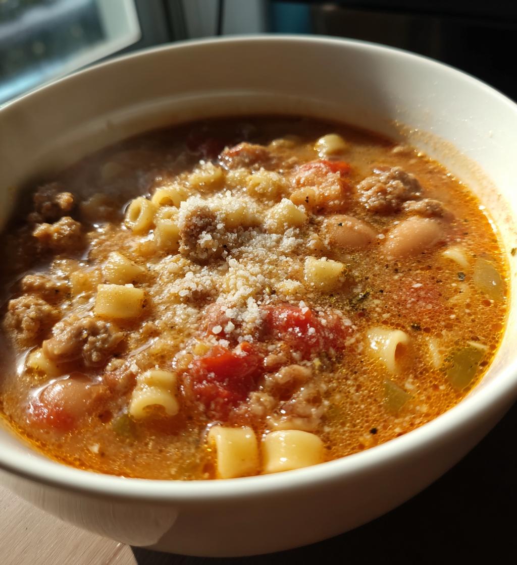 pasta e fagioli olive garden - detail 1