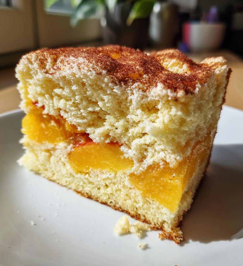 peach cake irresistible summer delight