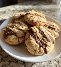 peanut butter hazelnut swirl cookies a nutty and indulgent treat
