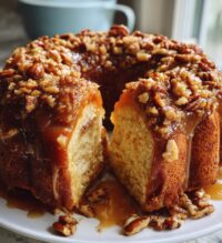 pecan upside down bundt cake