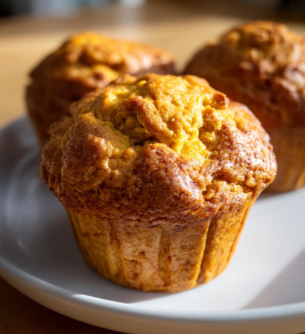 pumpkin cream cheese muffins