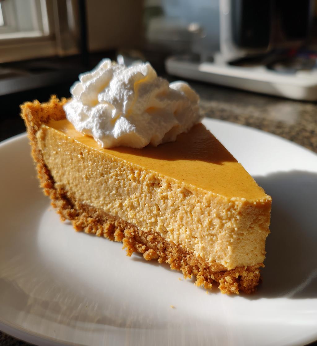 pumpkin cream pie