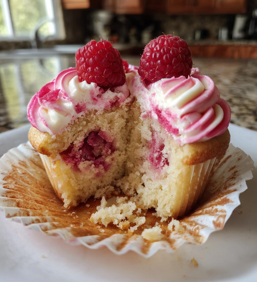 raspberry swirl cupcakes
