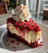 red velvet cheesecake