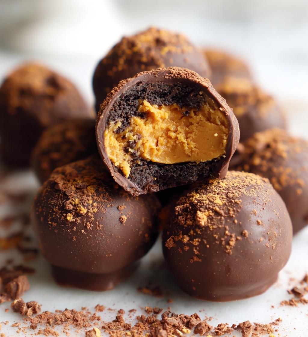 reeses peanut butter oreo truffles - detail 1