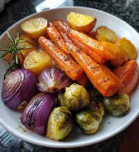 roasted thanksgiving vegetables