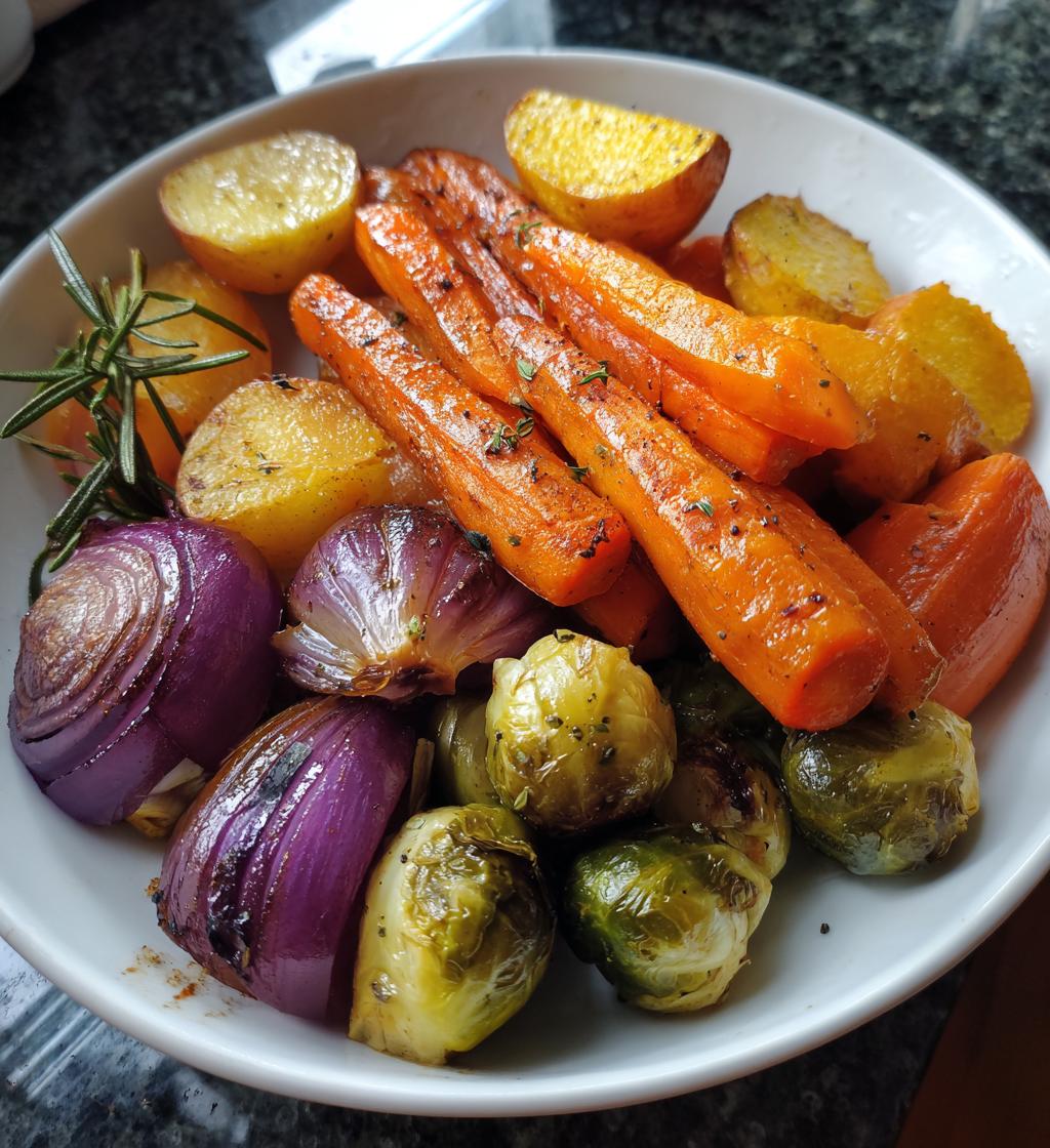 roasted thanksgiving vegetables
