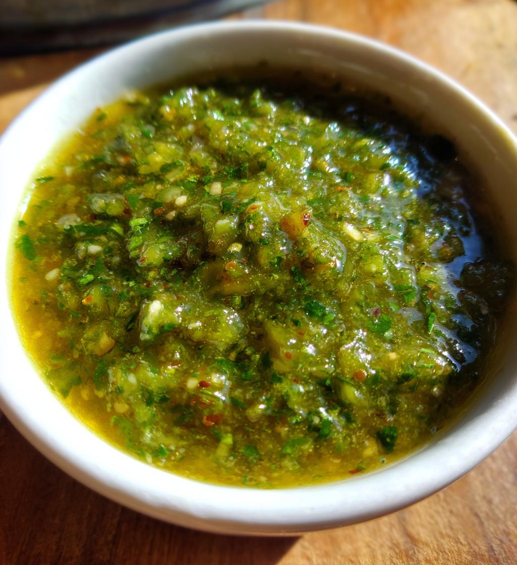 salsa verde recipe - detail 1