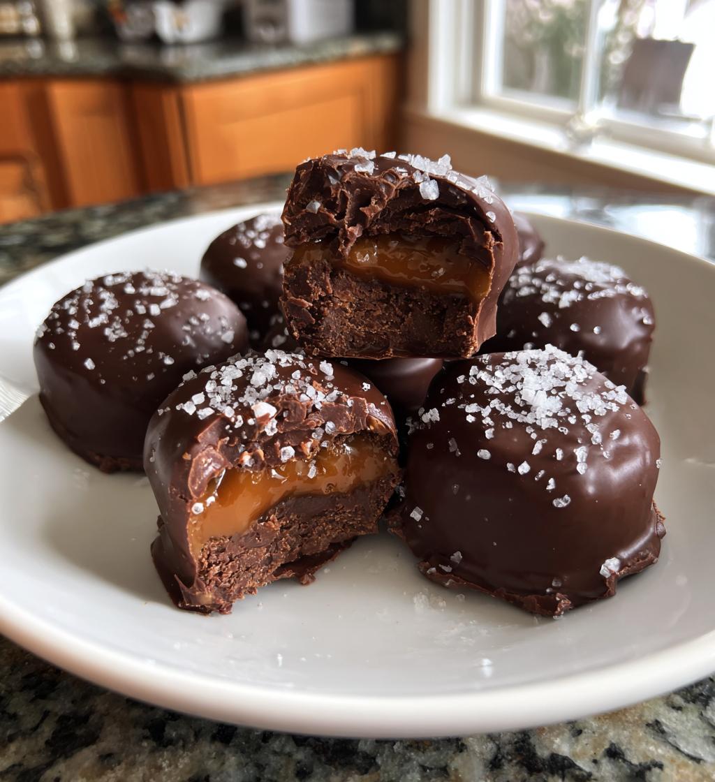 salted caramel bites