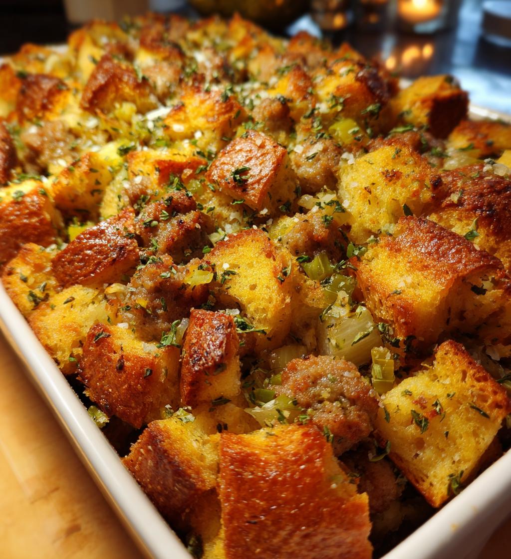 sausage stuffing thanksgiving