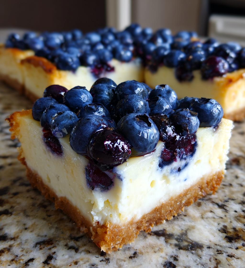 scrumptious blueberry cream cheese bars recipe - detail 1