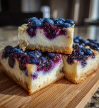scrumptious blueberry cream cheese bars recipe