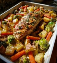 sheet pan thanksgiving dinner