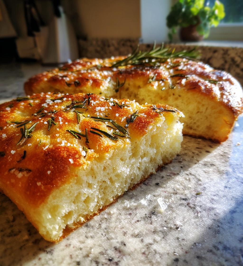 simple focaccia bread