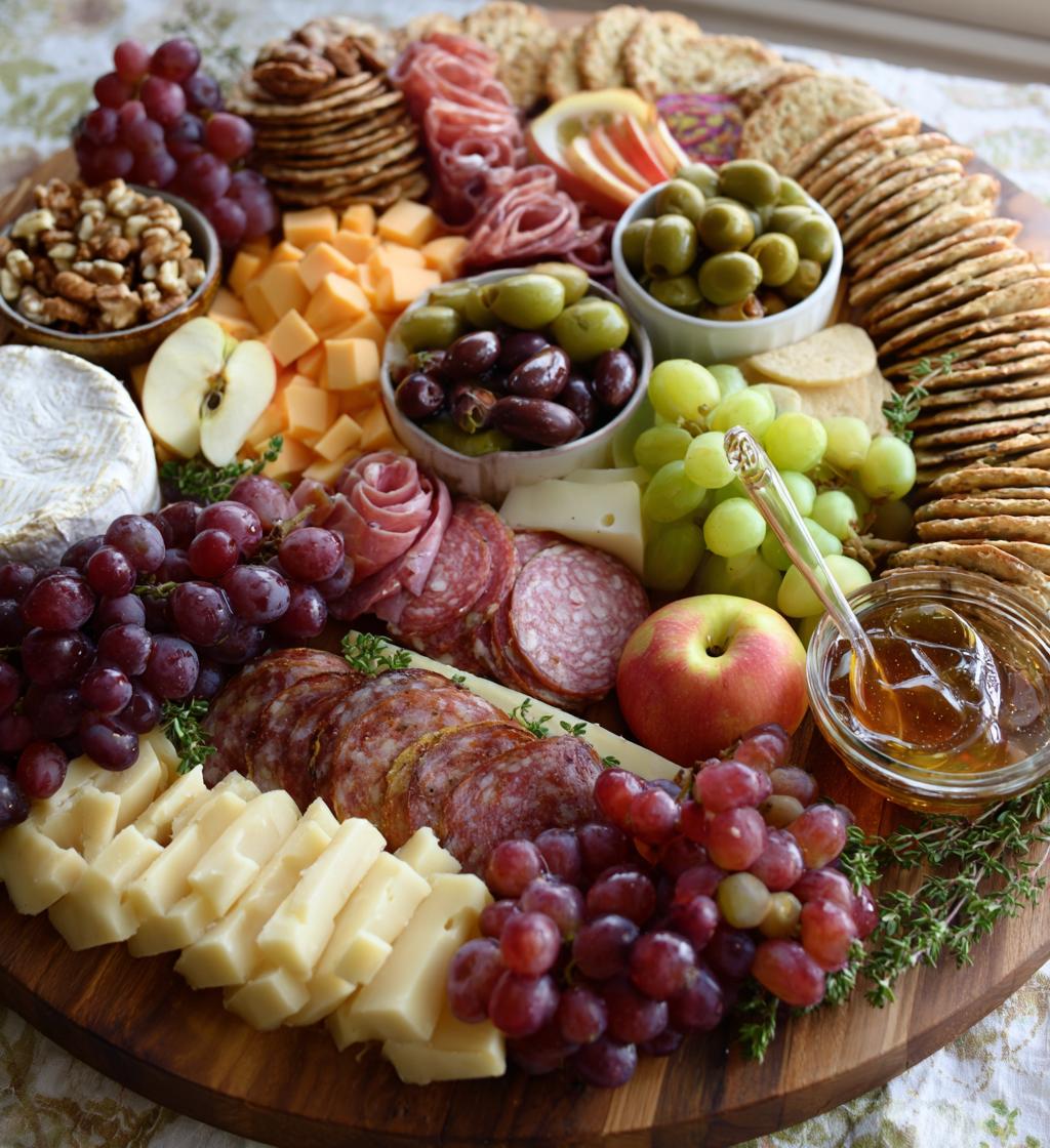 simple thanksgiving charcuterie board