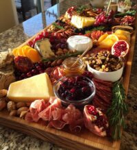 small thanksgiving charcuterie board