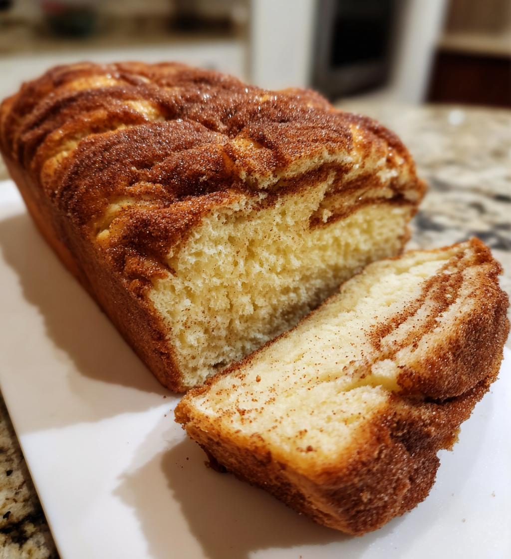 snickerdoodle bread is pure heaven