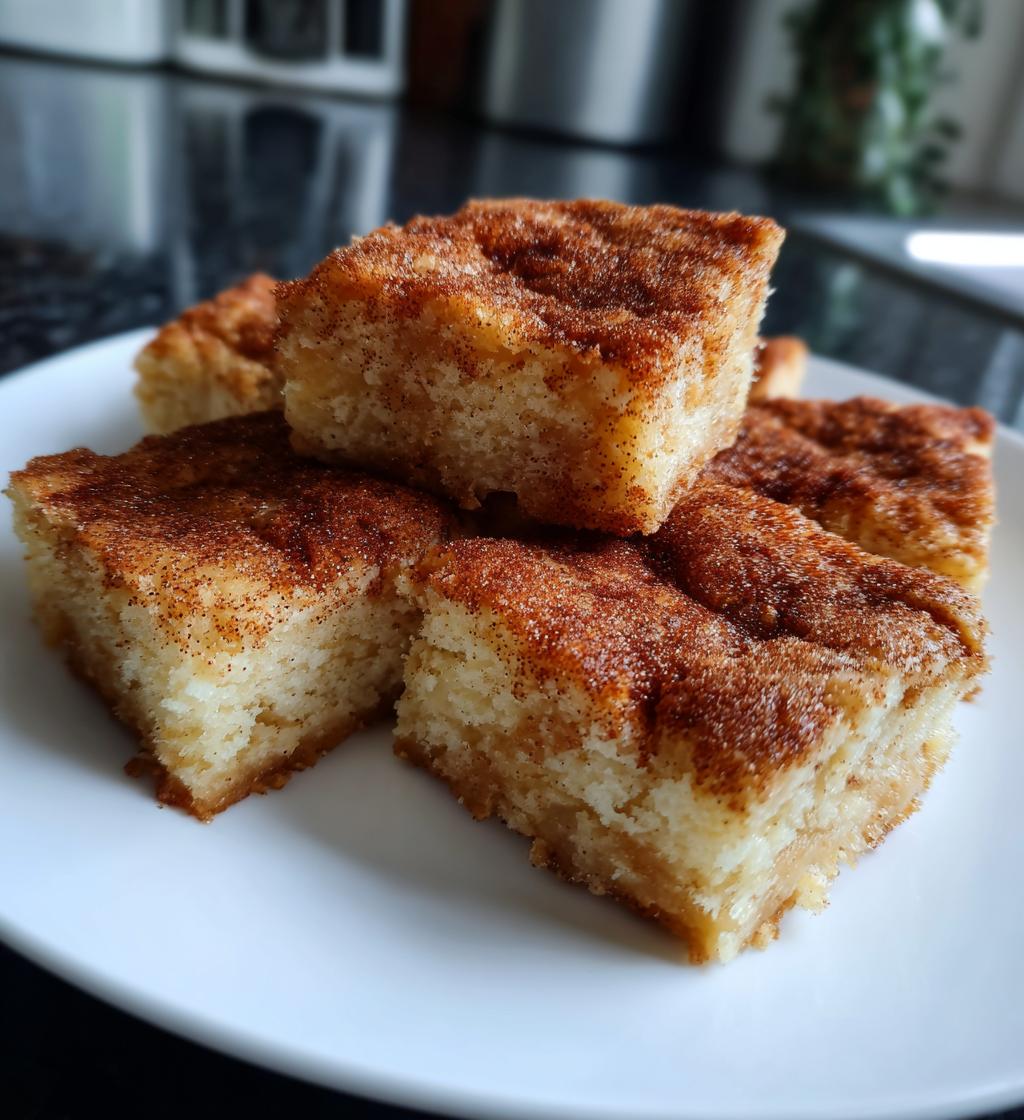 snickerdoodle cookie bars
