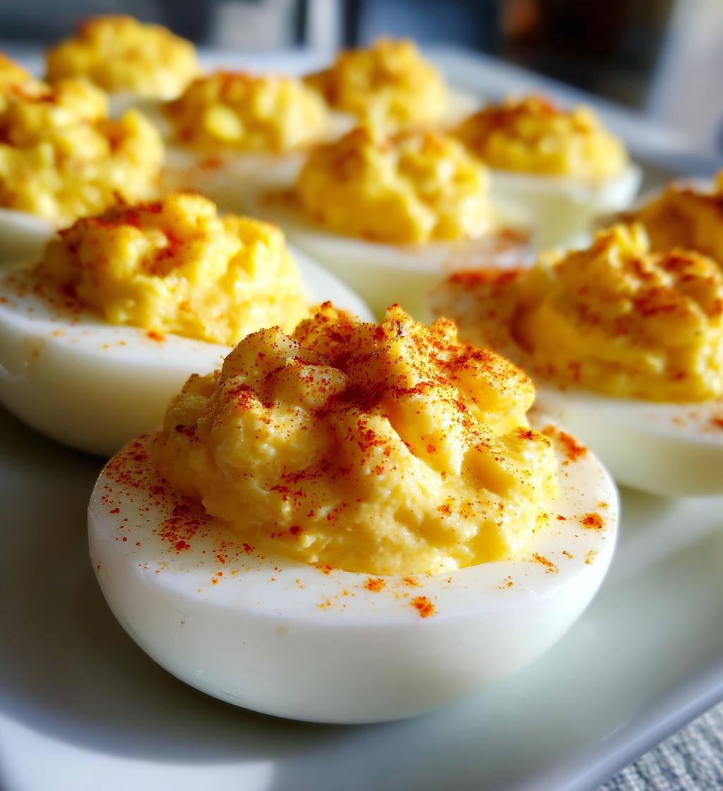 southern style deviled eggs