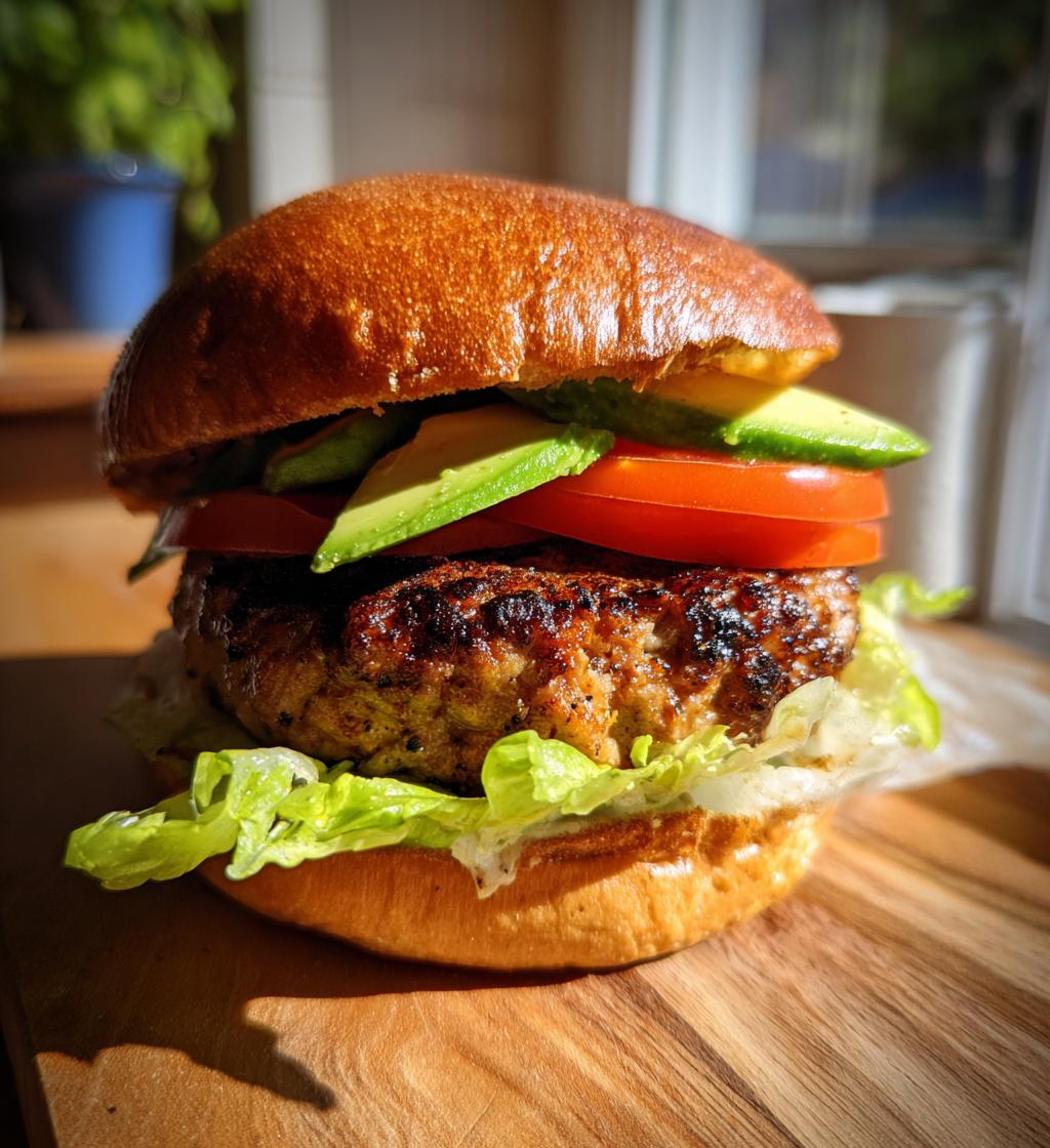 spicy southwest turkey burgers