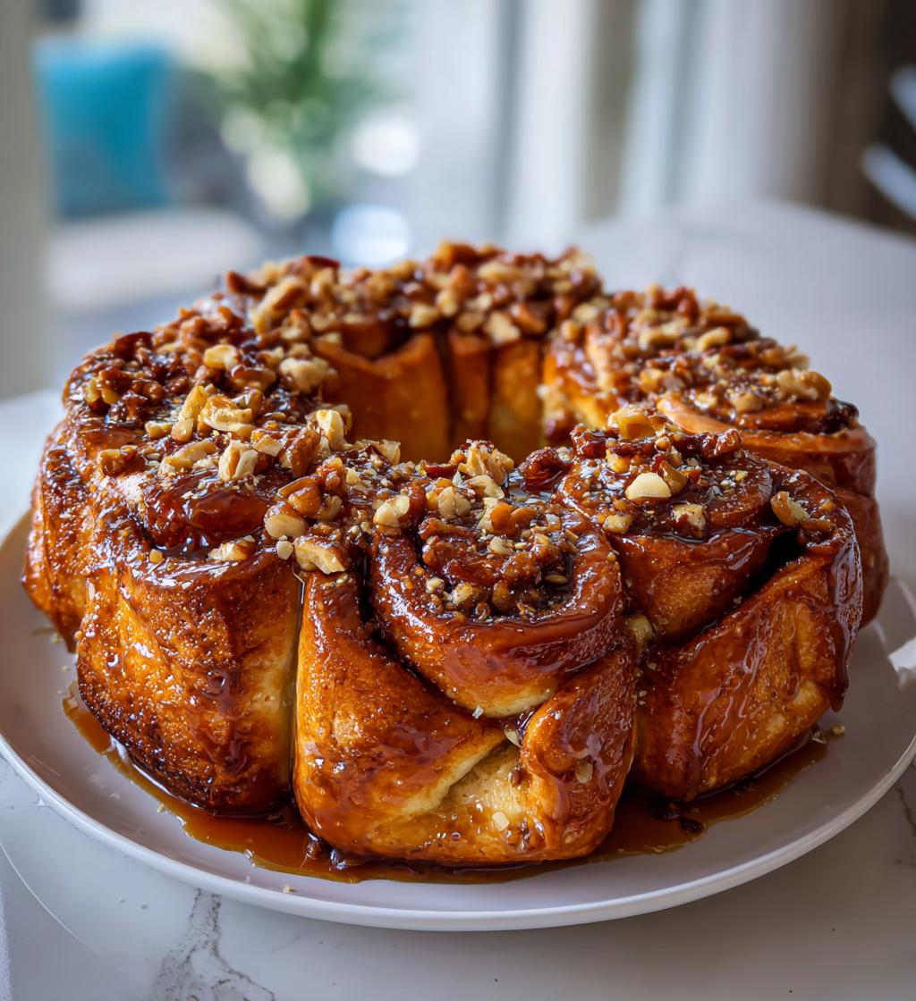 sticky bun breakfast ring