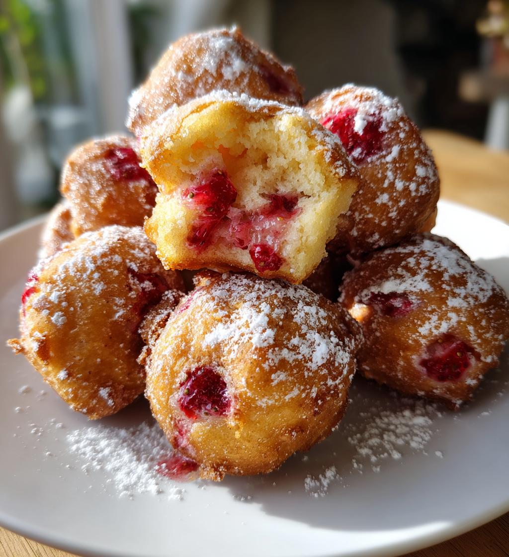 strawberry donut hole recipe