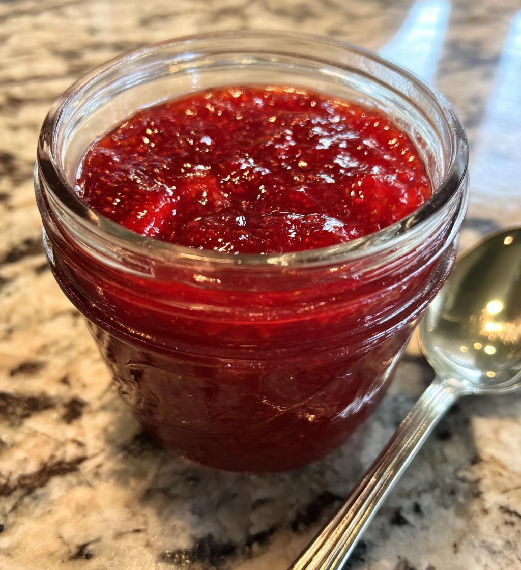 strawberry freezer jam