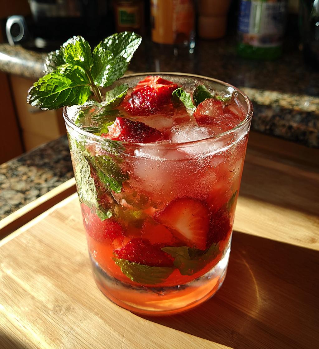 strawberry mojito