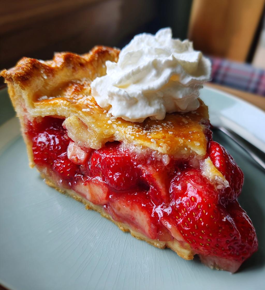 strawberry rhubarb pie recipe