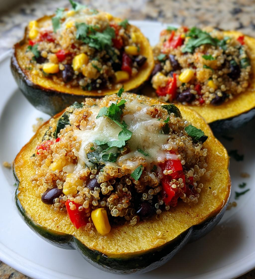 stuffed baked acorn squash recipe