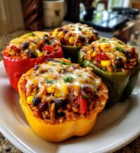 stuffed bell peppers vegetarian