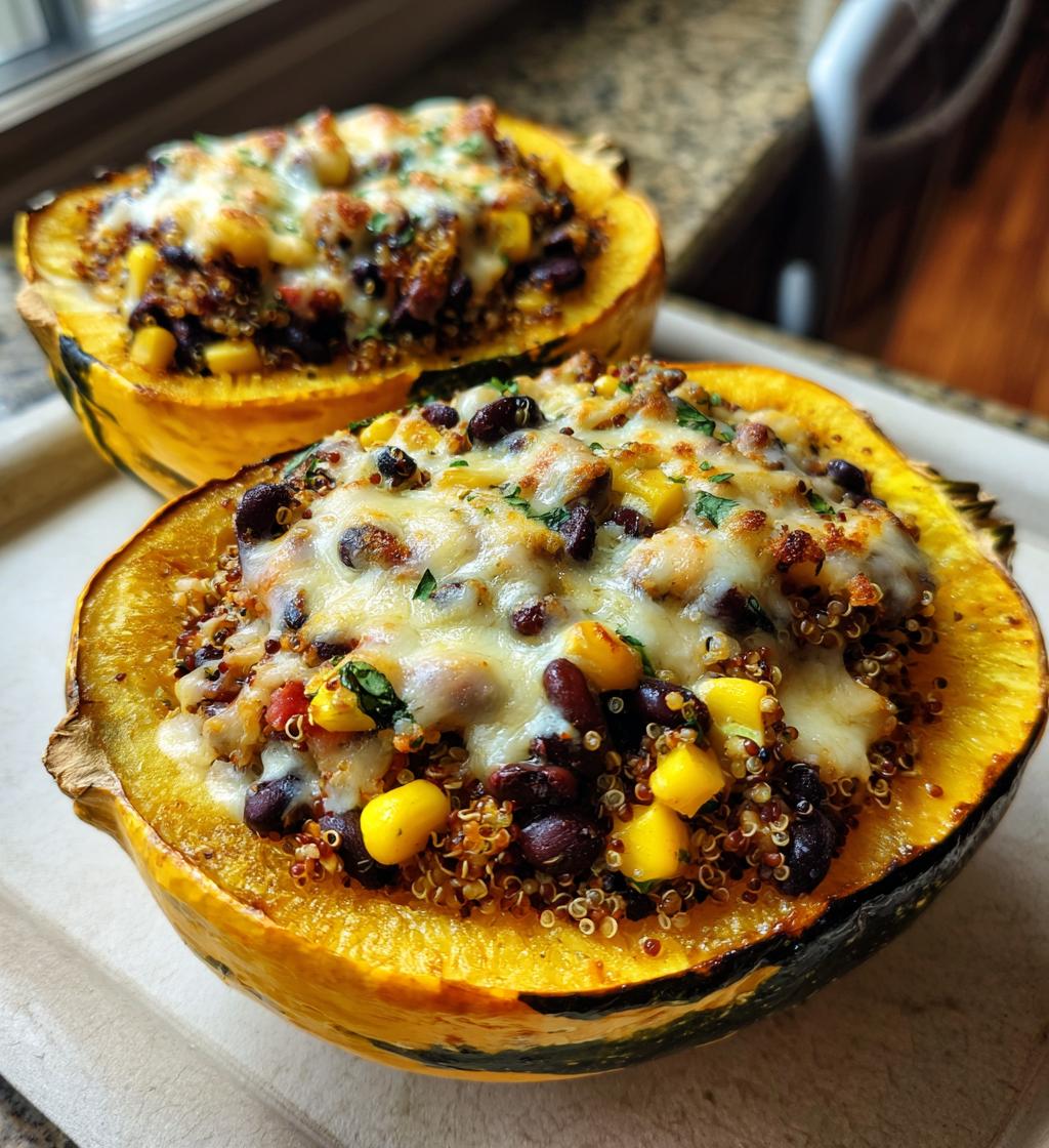 stuffed delicata squash
