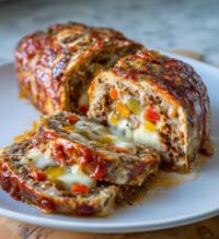 stuffed meatloaf roll