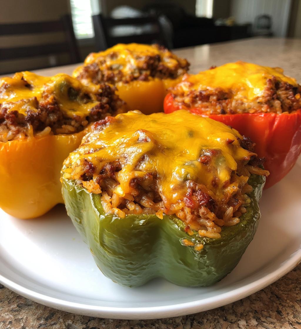 stuffed peppers - detail 1