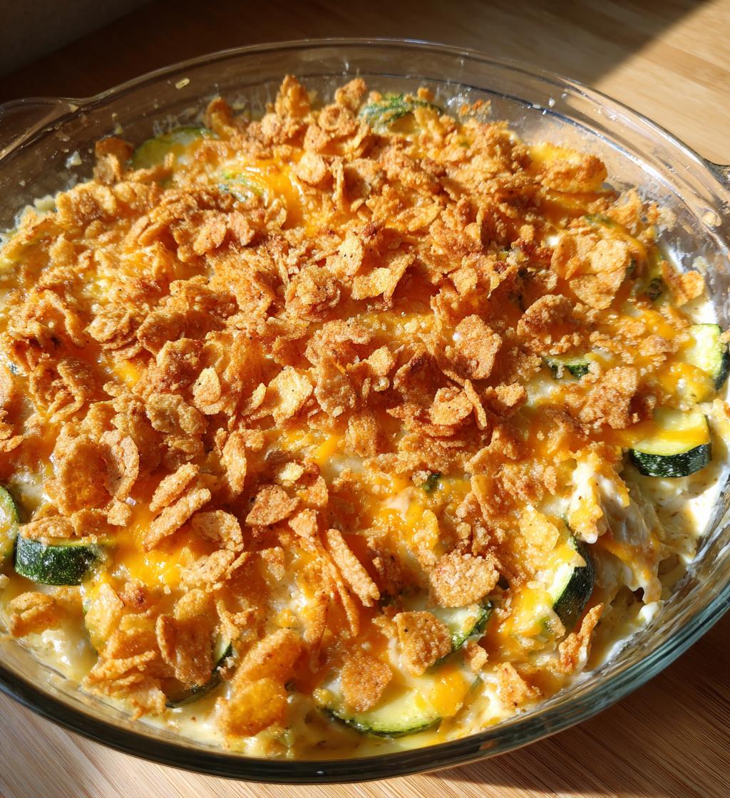 summer squash casserole with ritz crackers