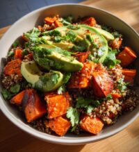 sweet potato quinoa bowls