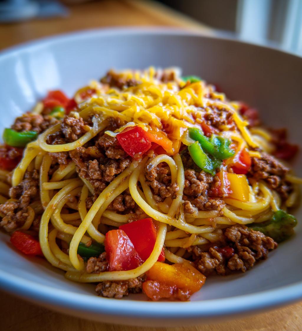 taco spaghetti - detail 1