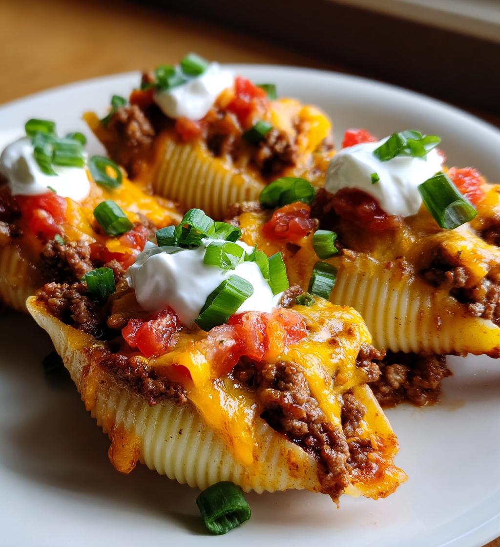 taco stuffed shells