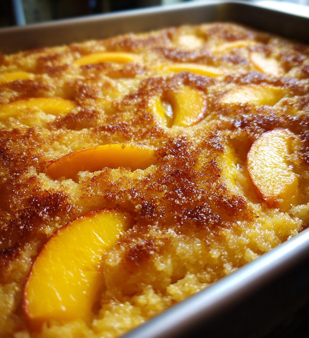 tennessee peach pudding 2