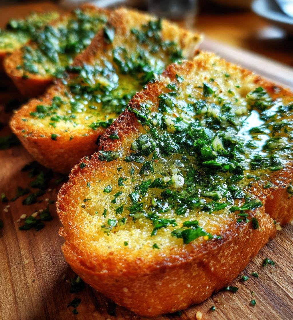 texas toast garlic bread - detail 1