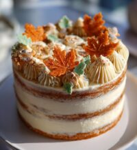 thanksgiving bento cake