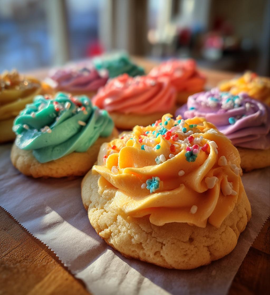 thanksgiving buttercream cookies