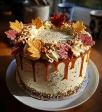 thanksgiving cake decorating