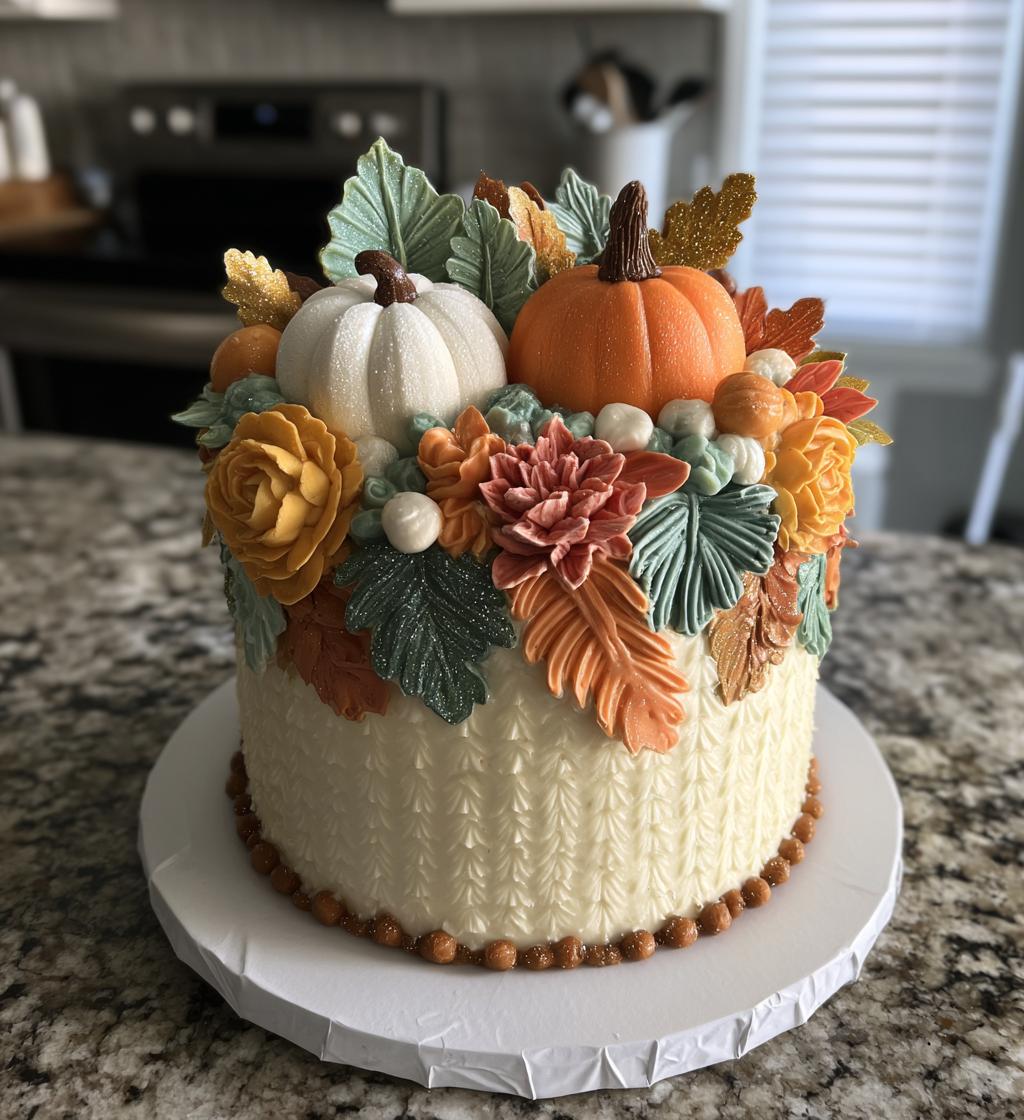 thanksgiving cake topper