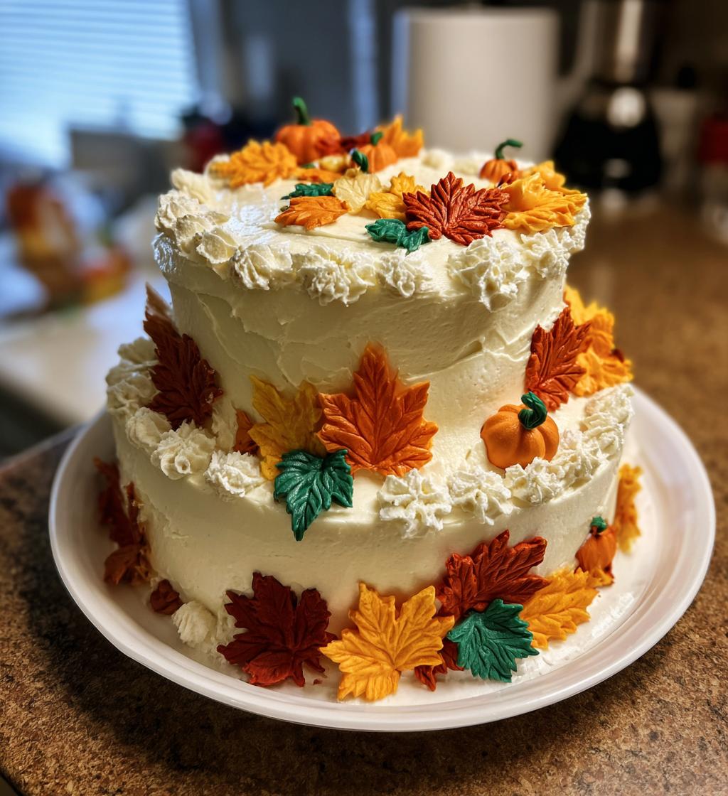 thanksgiving cakes decorating
