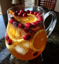 thanksgiving cocktails pitcher