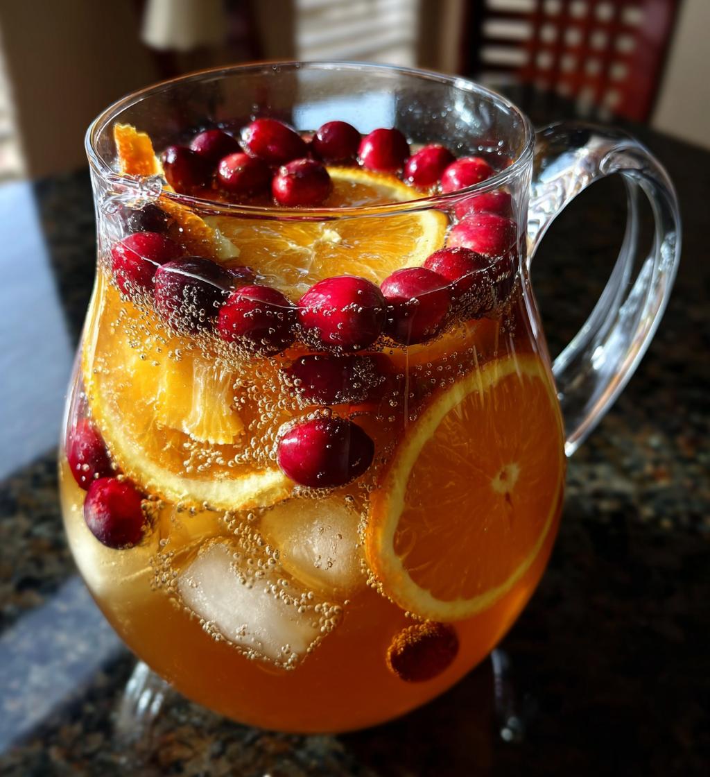 thanksgiving cocktails pitcher