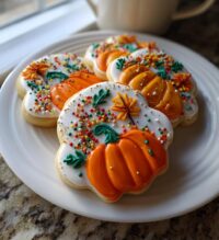 thanksgiving cookie decorating